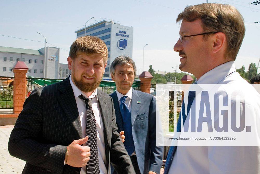 ITARTASS 78 CHECHNYA, RUSSIA. JULY 25. Chechen Prime Minister Ramzan
