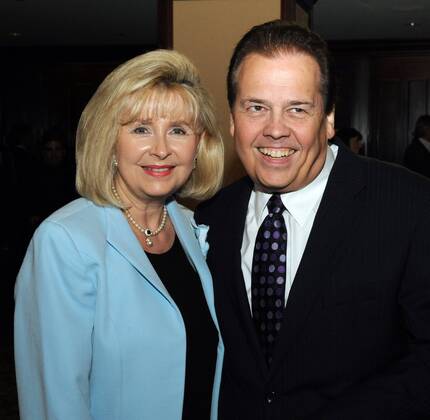 Singer Alan Osmond And His Wife Suzanne Attend The National Multiple