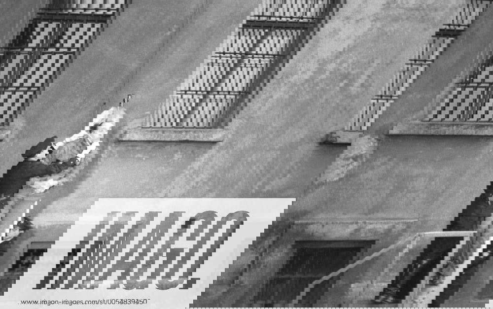 Prague October 23rd 1946, public execution of German General Kurt