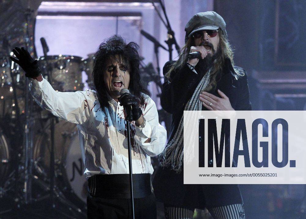 Alice Cooper Performs With Rob Zombie On The Night When He Is Inducted ...