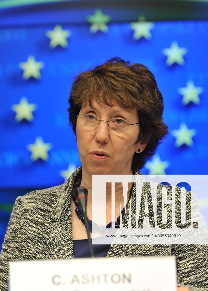 (110322) -- BRUSSELS, March 22, 2011 (Xinhua) -- Catherine Ashton, the ...