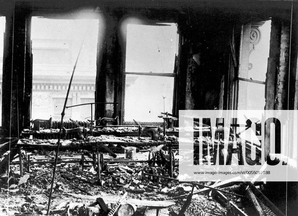 Damage On The Ninth Floor Is Seen From The Traingle Shirtwaist Factory