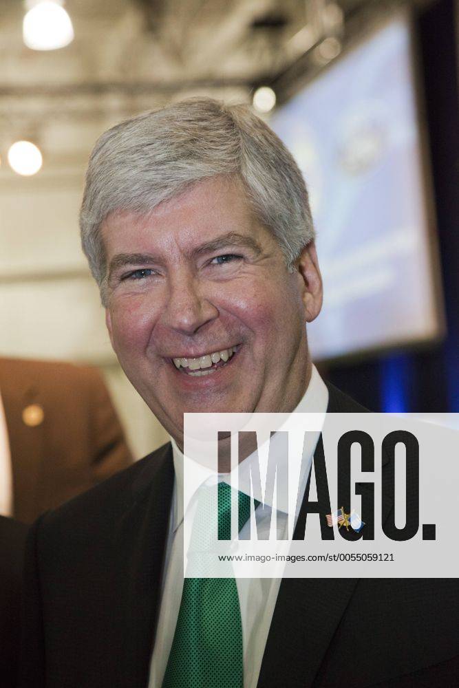 Rick Snyder, Gouverneur von Michigan, Wayne, Michigan, USA, Amerika