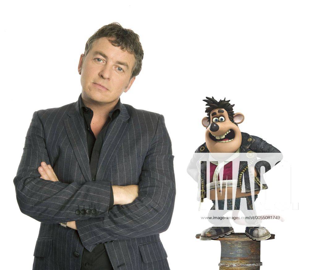 2006 - Flushed Away - Movie Set PICTURED: Actor SHANE RICHIE as the ...