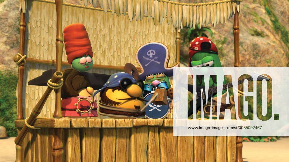 RELEASE DATE: January 11, 2008. MOVIE TITLE: The Pirates Who Don't Do  Anything: A VeggieTales Movie. STUDIO: Universal Pictures. PLOT: Three lazy  misfits - very timid Elliot (Larry the Cucumber), lazy Sedgewick (