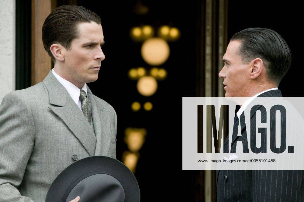 2009 - Public Enemies - Movie Set PICTURED: CHRISTIAN BALE as Melvin ...