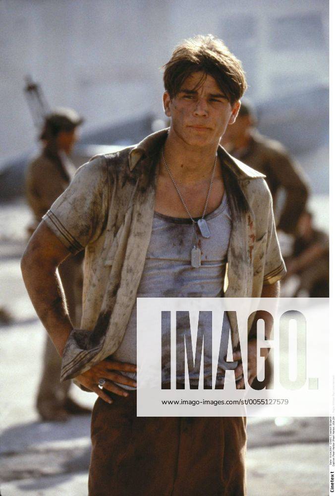 2001 Pearl Harbor Movie Set Pictured Josh Hartnett As Capt Danny