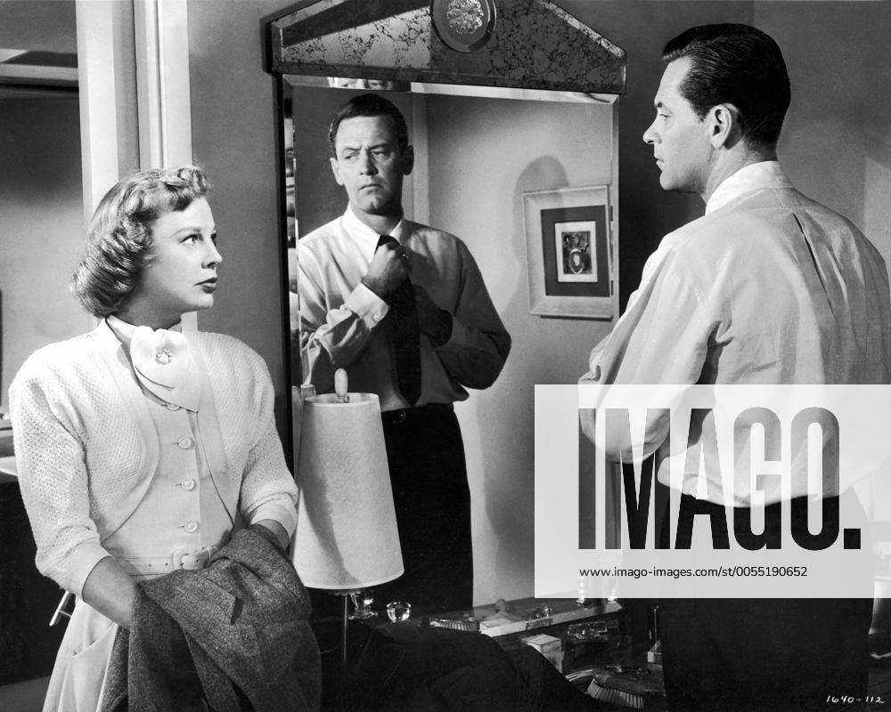 1954 - Executive Suite - Movie Set PICTURED: WILLIAM HOLDEN as McDonald ...