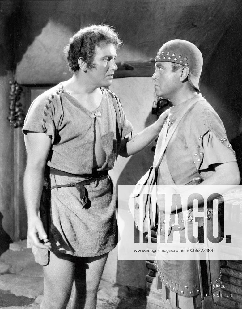 1935 - The Last Days of Pompeii - Movie Set PICTURED: PRESTON FOSTER as ...