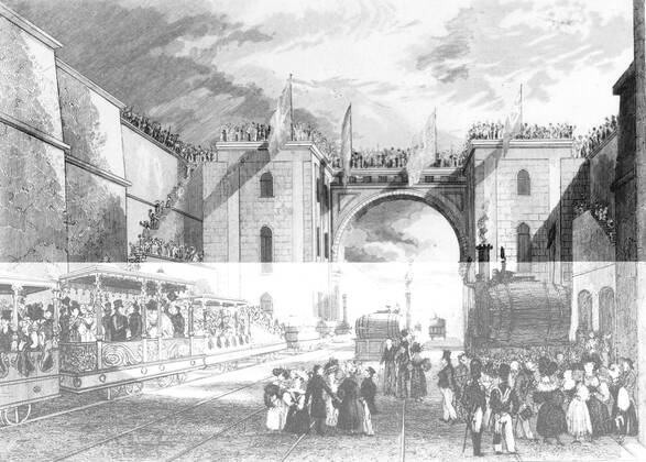 IMAGO History, Die Geburt des Eisenbahnverkehrs: 1802-1830 The Opening ...