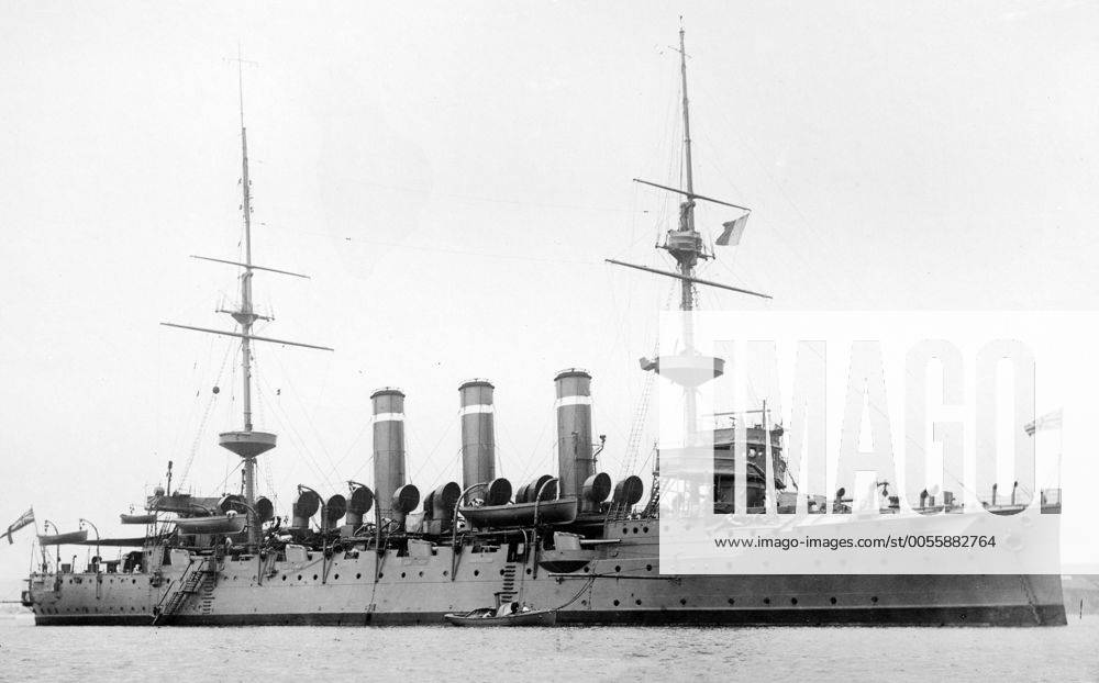 HMS Highflyer the lead ship of the Highflyer class cruiser which served