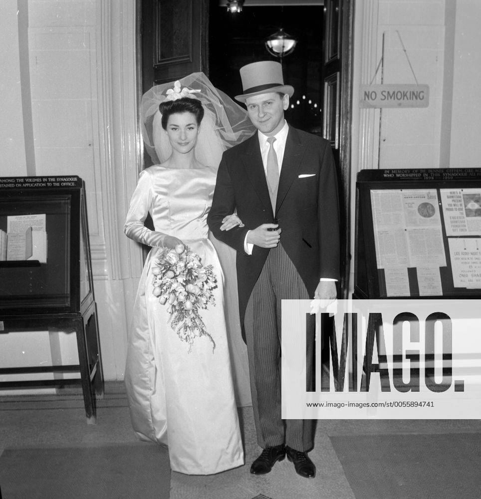 William Safire (32) gazes fondly at his bride - the former Miss Helene ...