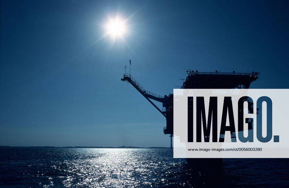 Bohrplattform, Deutschland, SchleswigHolstein. oil rig