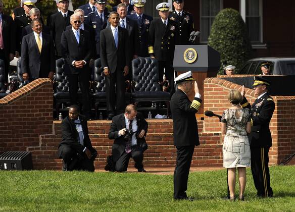 Chairman of the Joint Chiefs of Staff Adm. Mike Mullen discusses U.S ...