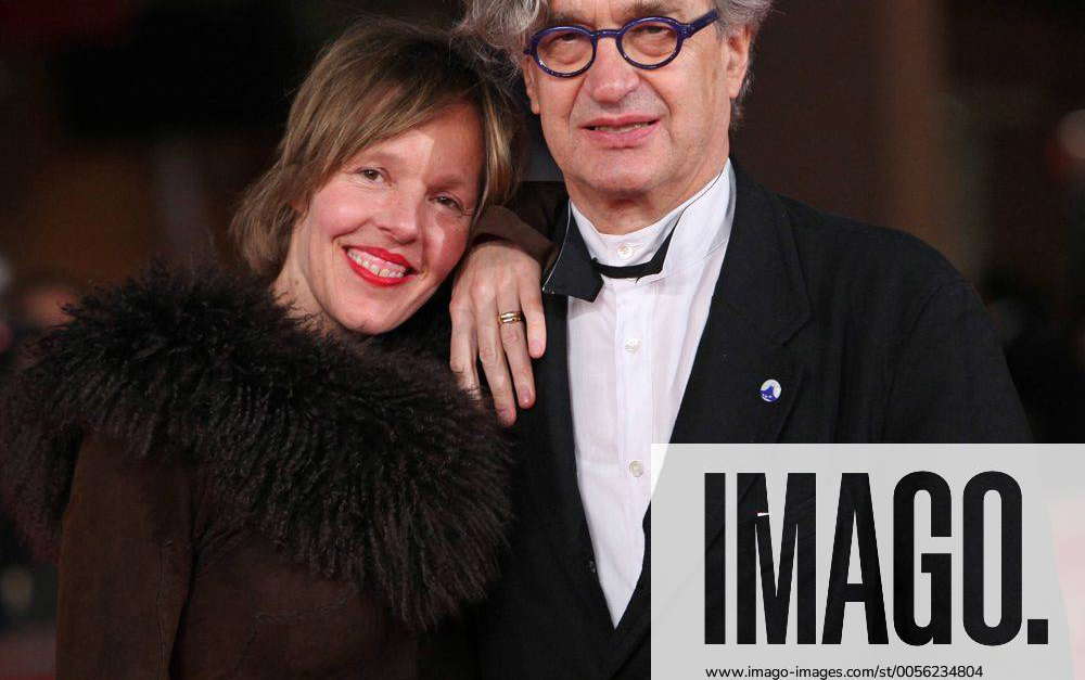 Wim Wenders and his wife Donata arrive on the red carpet before a ...