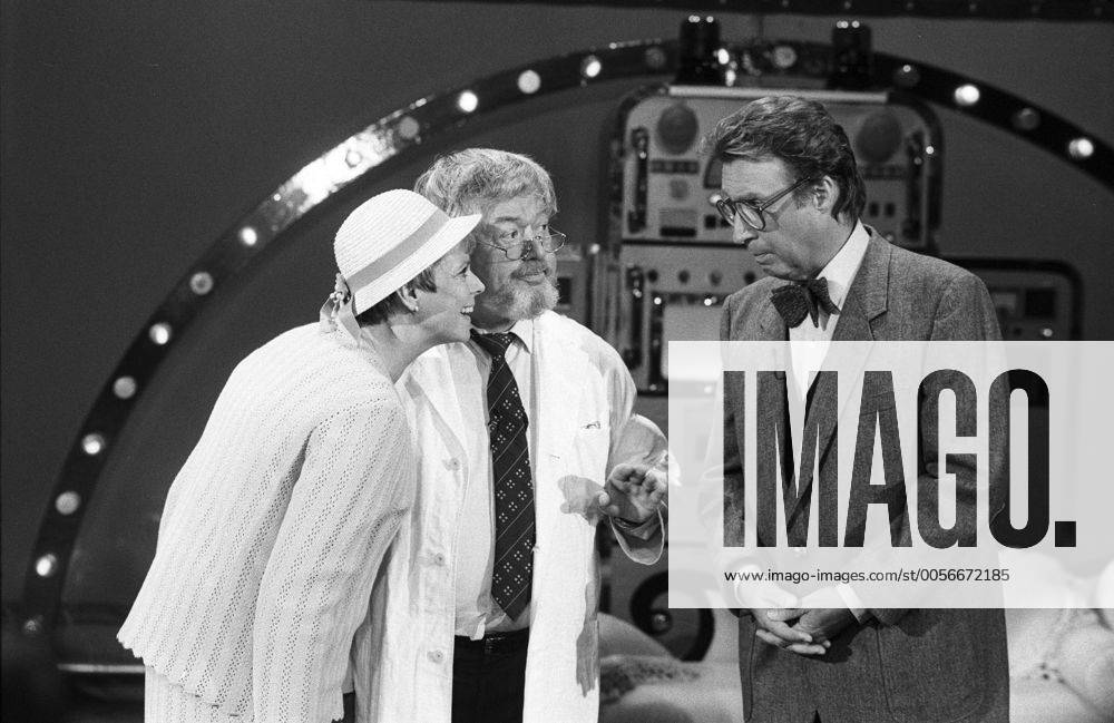 Peter Alexander (re.) mit Klaus Havenstein und Grit Böttcher 10 87 ru