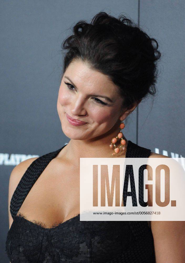 Gina Carano A Cast Member In The Motion Picture Thriller Haywire Attends The Premiere Of The