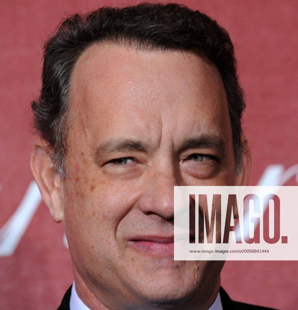 Actor Tom Hanks Arrives For The 23rd Annual Palm Springs International Film Festival Awards Gala In