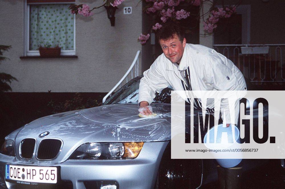 Michael Gantenberg mit BMW Z 3 in Auto, Motor, Sport TV (VOX) 05 97 böw Mann TV Fernsehen