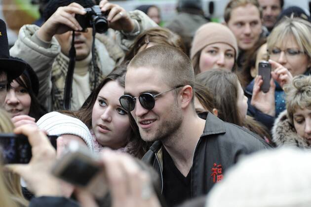 Actor Robert Pattinson arriving the photocall of Bel Ami at the 62nd ...