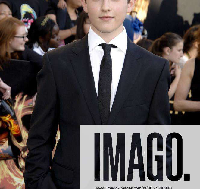 Ian Nelson at the Los Angeles Premiere of The Hunger Games held