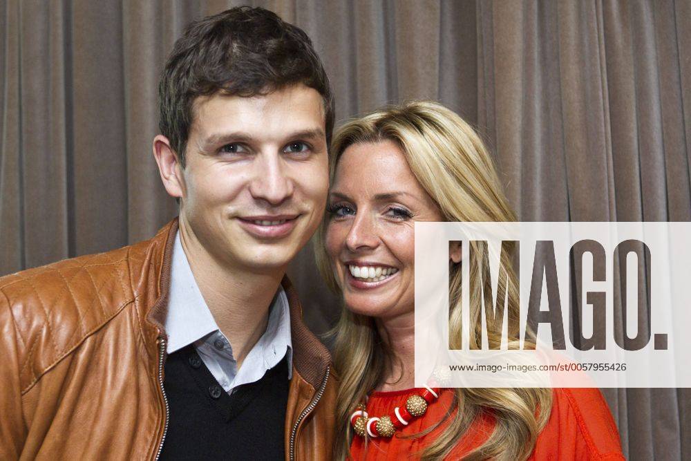 Candy Dulfer mit Freund Bela Szenasi Pressetermin zum Start der