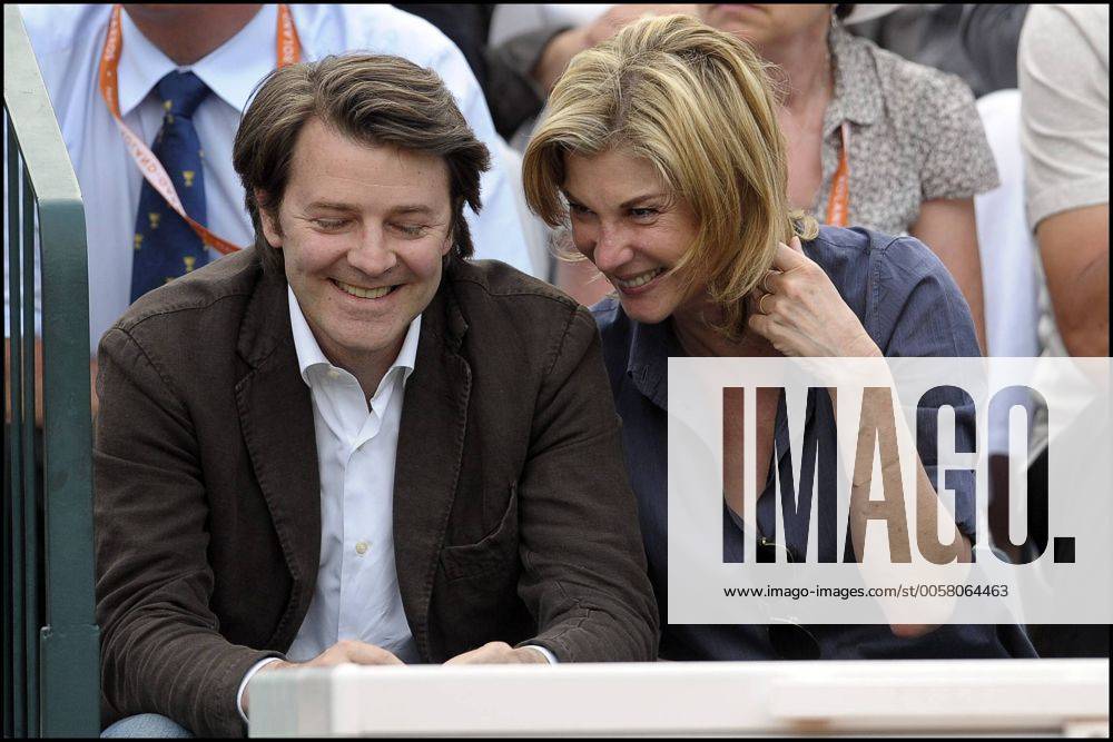 Michele Laroque und Francois Baroin French Open Paris 2012 02