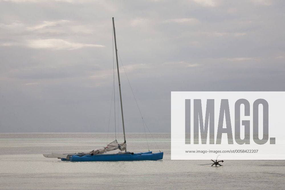 segelboot vor anker