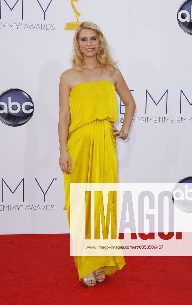 Actress Claire Danes arrives for the the 64th Primetime Emmys at the ...