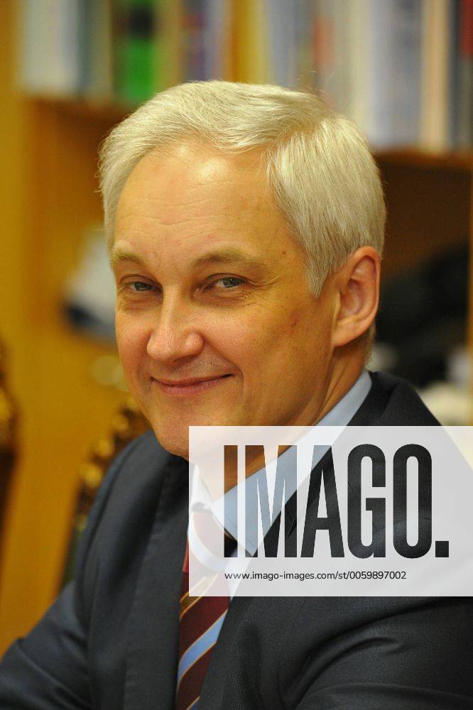 Russia, Moscow. Andrey Belousov