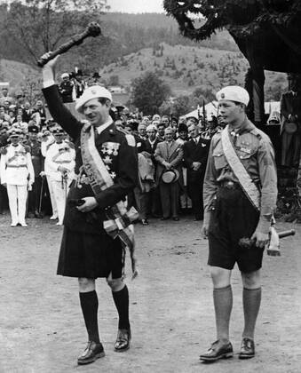 King Carol II and Crown Prince Michael attended the annual festival of ...