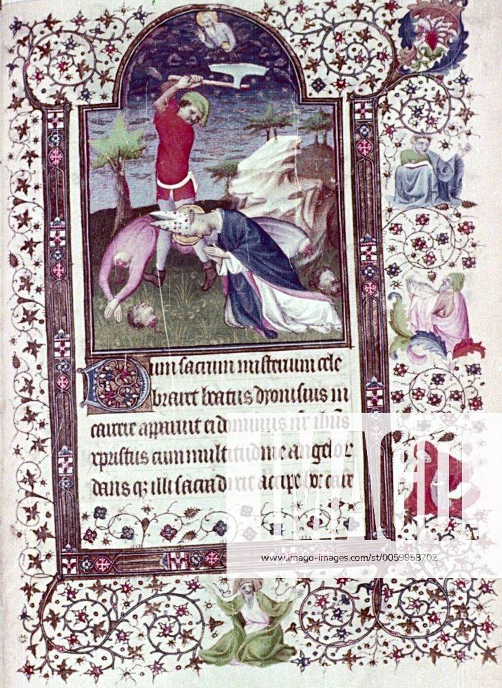 Saint Denis. Book of Hours, French. UnitedArchives