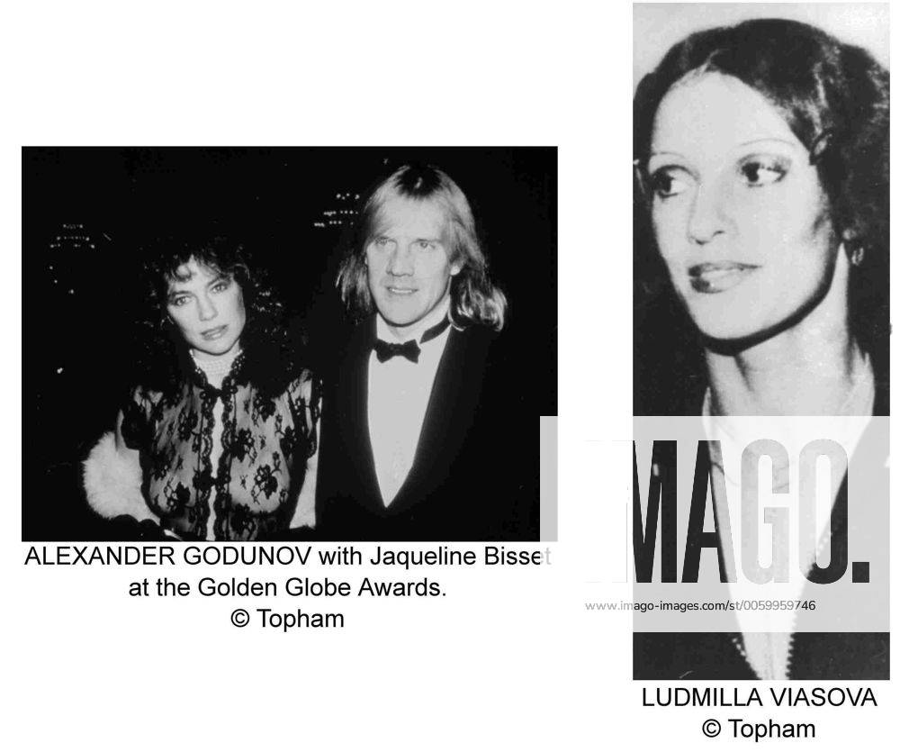 Alexander Godunov and Jacqueline Bisset at the Golden Globe Awards ...