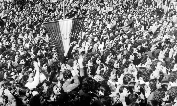 Cairo : The announcement by Lt.Colonel Gamal Abdel Nasser, the Egyptian ...