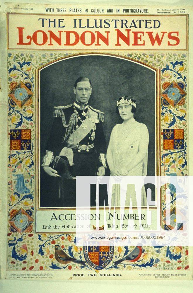 King George VI and Queen Elizabeth (Queen Mother) 1936 UnitedArchives