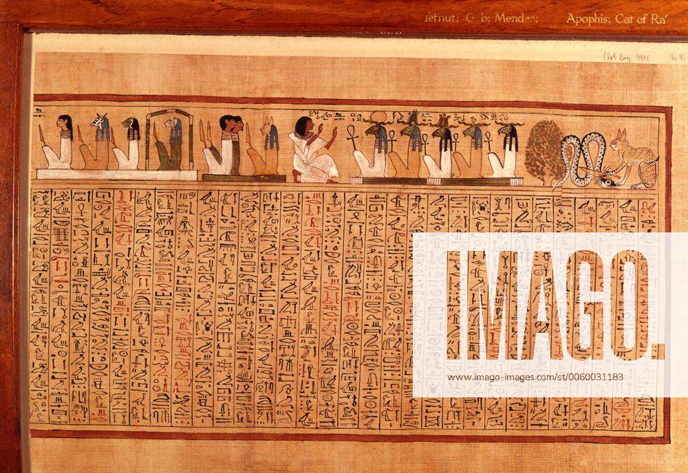 Papyrus of Hunefer British Museum UnitedArchives