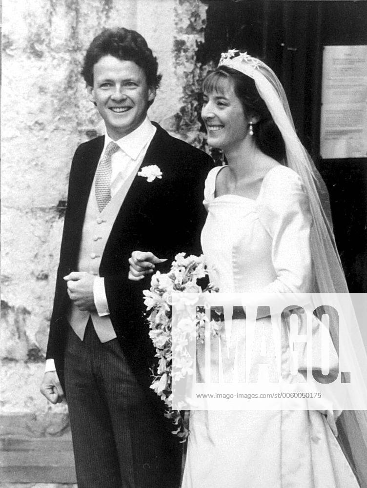 Lady Amanda Knatchbull s wedding to Charles Ellingworth 1987 UnitedArchives