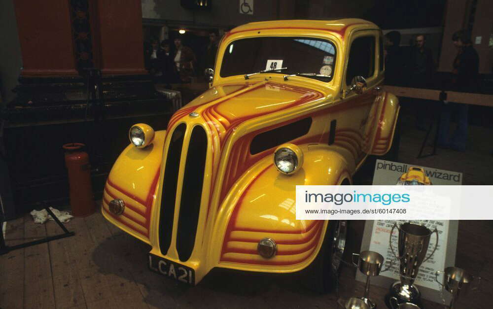 Pinball Wizard A Ford Popular car with a Chrysler V8 engine by Mickey Bray that became a trophy