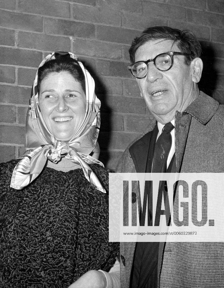 American Author Paul Gallico with his wife Virginia in