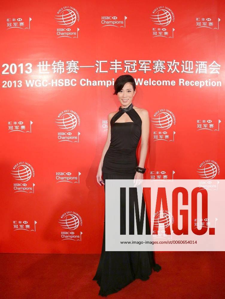 Hong Kong Actress Charmaine Sheh Poses As She Arrives At A Welcome