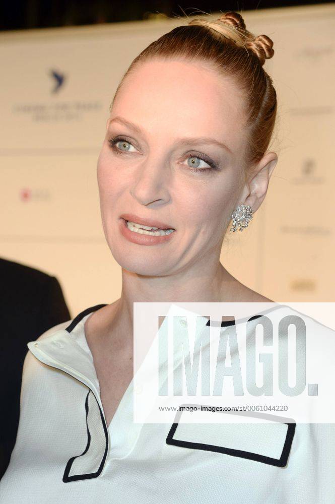 Uma Thurman attending the Cinema for Peace 2014 Gala at the Konzerthaus