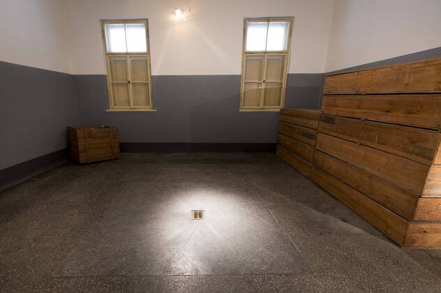 Execution room called Coffin Room with at least 70 years old duct ...