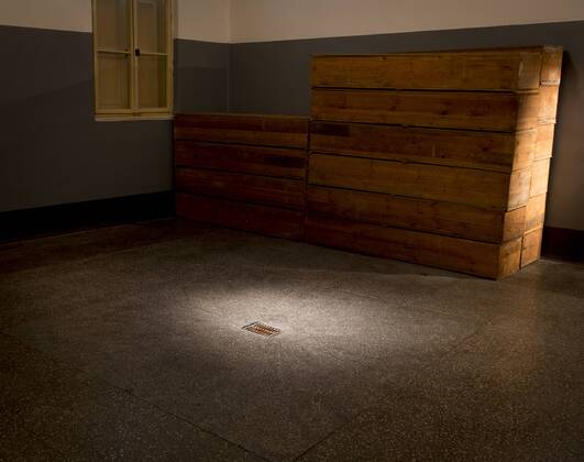 Execution room called Coffin Room with at least 70 years old duct ...