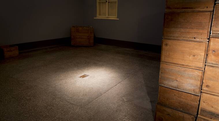 Execution room called Coffin Room with at least 70 years old duct ...