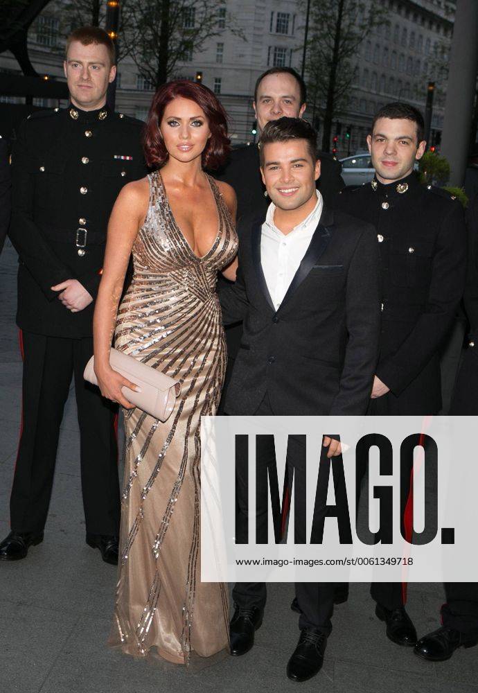 Soldiering On Trust Awards 2014. Amy Childs and Joe McElderry attends