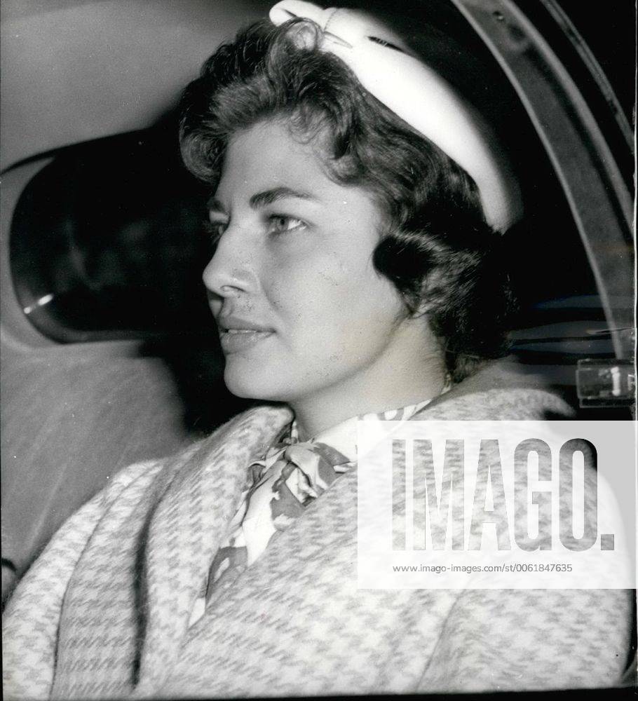 Jun. 06, 1958 - Ex Queen Soraya of Persia arrives in London