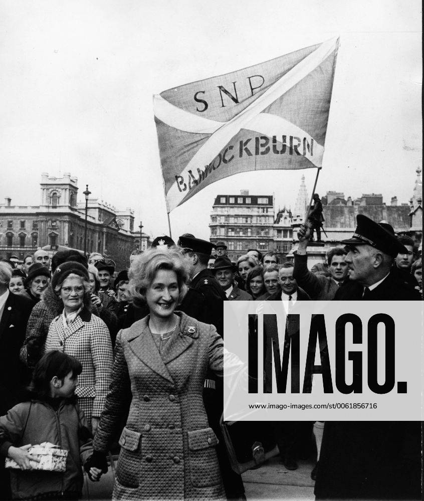 Nov. 16, 1967 - London, England, U.K. - WINIFRED EWING with one of her ...