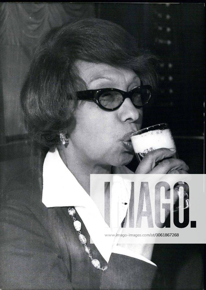 IMAGO ICONS: Josephine Baker Apr. 01, 1967 - Pictured is Cabaret artist ...