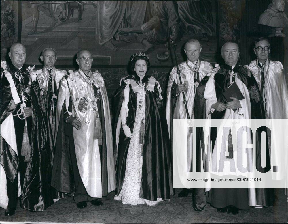 Oct 10 1964 The Queen Attends The 900th Anniversary Of The Order Of oct-10-1964-the-queen-attends-the-900th-anniversary-of-the-order-of