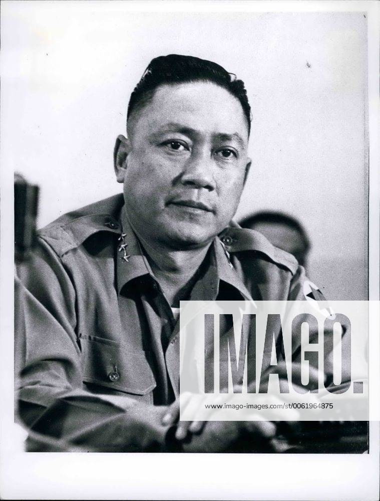 Jan. 01, 1964 - Major General Tran Van Don, Minister of Defense and 1st ...